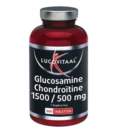 Lucovitaal Glucosamine + chondroïtine 1500/500 360tabl PL472/157